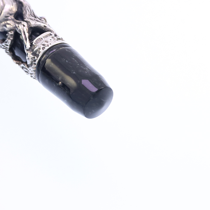 モンテグラッパ　アンビエンティ　チャコール　万年筆　EF　中古 中古)Montegrappa モンテグラッパ 万年筆 リミテッドエディション