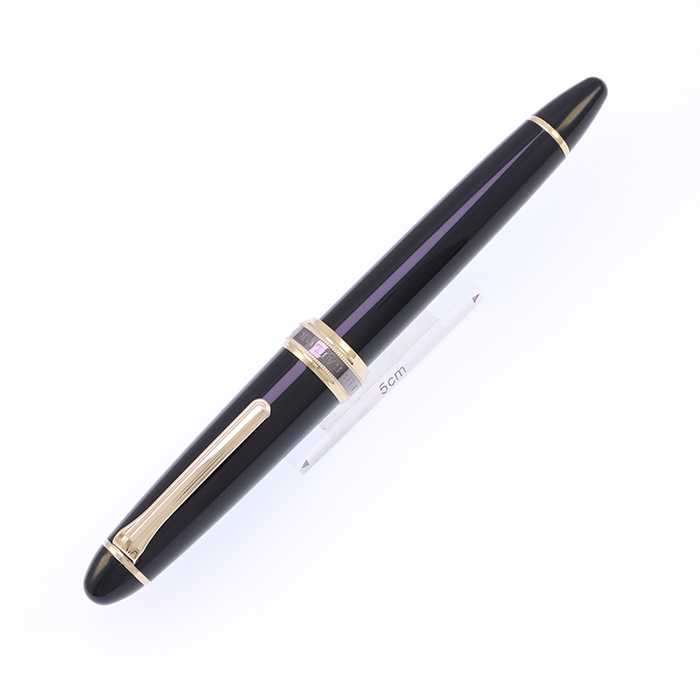 新品)SAILOR セーラー 万年筆 長刀研ぎ クロスポイント ゴールドトリム