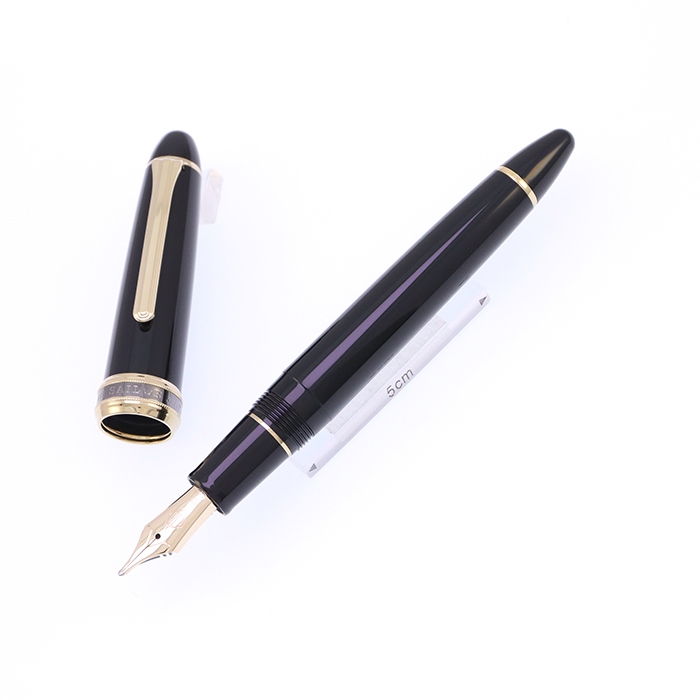 新品)SAILOR セーラー 万年筆 長刀研ぎ クロスポイント ゴールドトリム