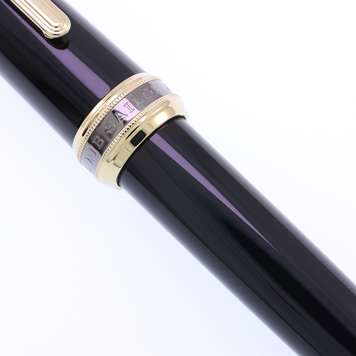 新品)SAILOR セーラー 万年筆 長刀研ぎ クロスポイント ゴールドトリム