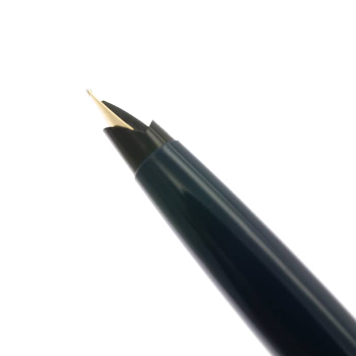 パーカー　Parker45 万年筆　廃盤　廃番　14k？ 廃盤 PARKER パーカー 万年筆 45 ブラック X シルバー 14k - メルカリ