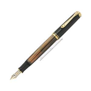 Pelikan ペリカン 万年筆 スーベレーン M400 茶縞 EF メイン