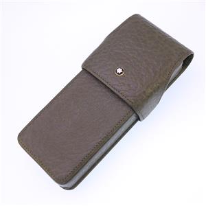 ペンケース フリップフラップ トリュフブラウン 3本用