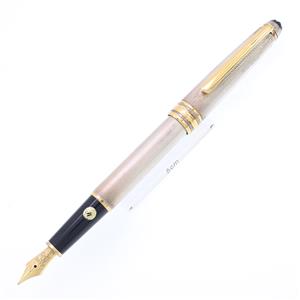 ⑦MONTBLANC 万年筆 ソリテール シルバー バーレイ 詳細ページ | 万年筆 ボールペンなど高級筆記具の販売・買取