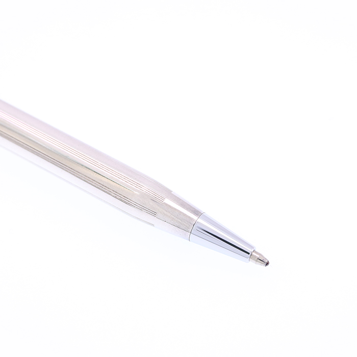 美品 CROSS タウンゼント スターリング シルバー ボールペン B クロスボールペン タウンゼントローラーボール スターリングシルバー