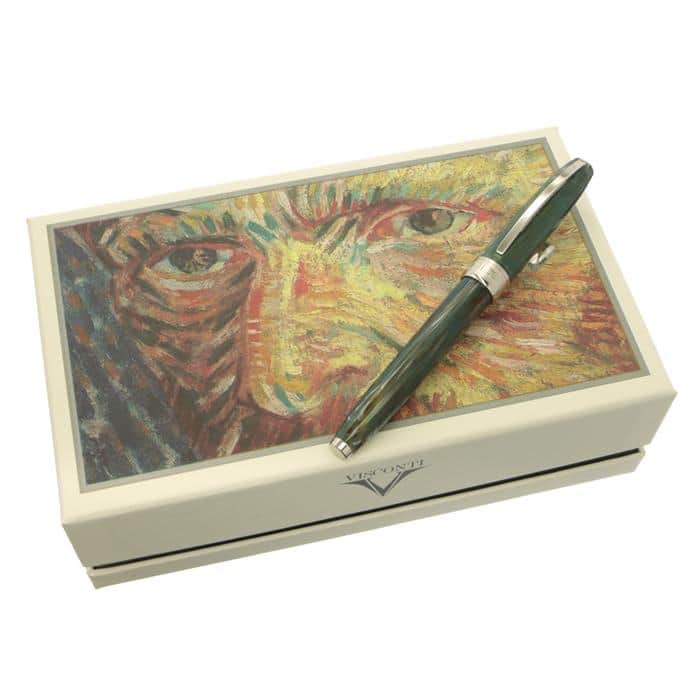 中古)VISCONTI ビスコンティ 万年筆 ヴァン・ゴッホ 医師ガシェ F