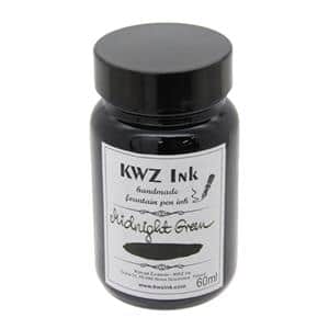 ボトルインク カヴゼットインク(KWZInk) ミッドナイトグリーン 60ml