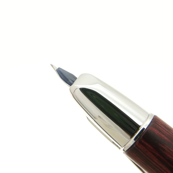 新品)PILOT パイロット 万年筆 キャップレス 木軸 ディープレッド