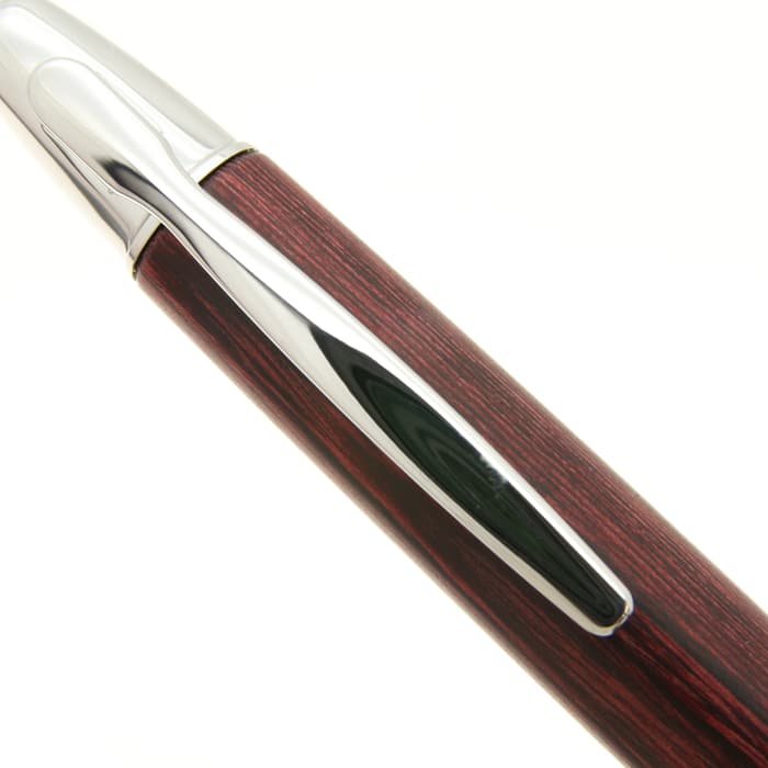 新品)PILOT パイロット 万年筆 キャップレス 木軸 ディープレッド