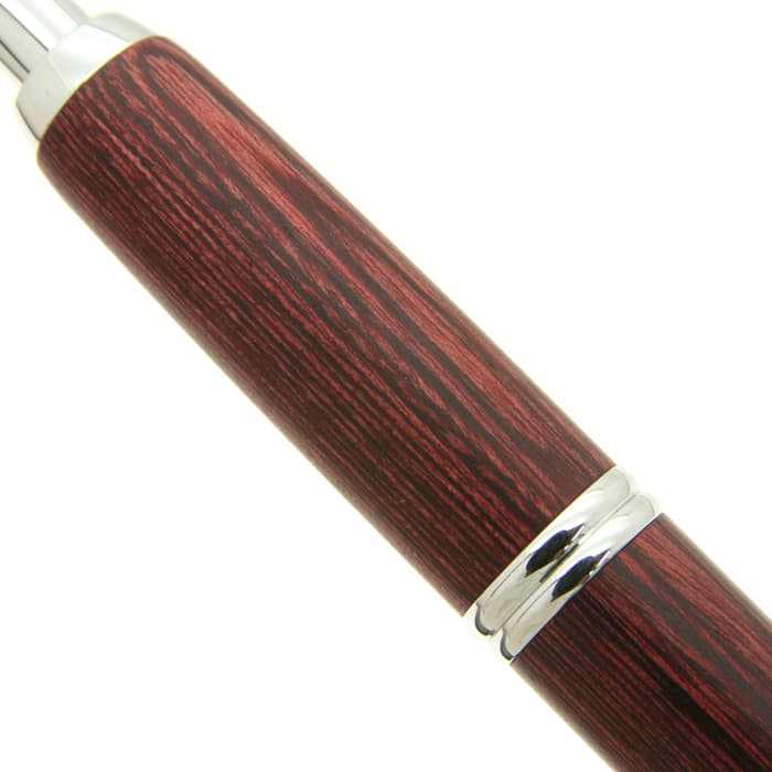 新品)PILOT パイロット 万年筆 キャップレス 木軸 ディープレッド
