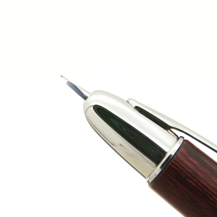 新品)PILOT パイロット 万年筆 キャップレス 木軸 ディープレッド