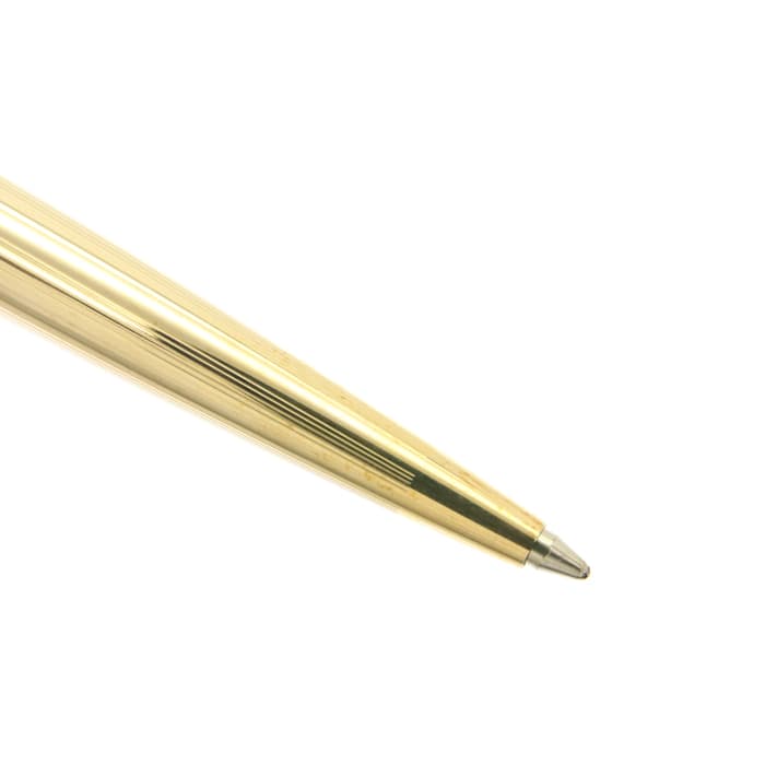 【美品】 PARKER パーカーボールペン アロー ゴールド ダイヤ？装飾 美品】 PARKER パーカーボールペン アロー ゴールド ダイヤ