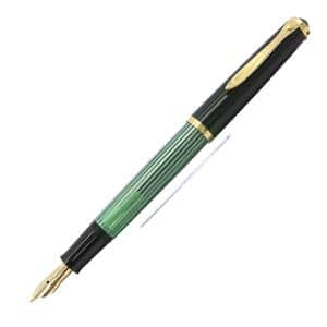 Pelikan ペリカン 万年筆 #400NN M&K 緑縞 M メイン