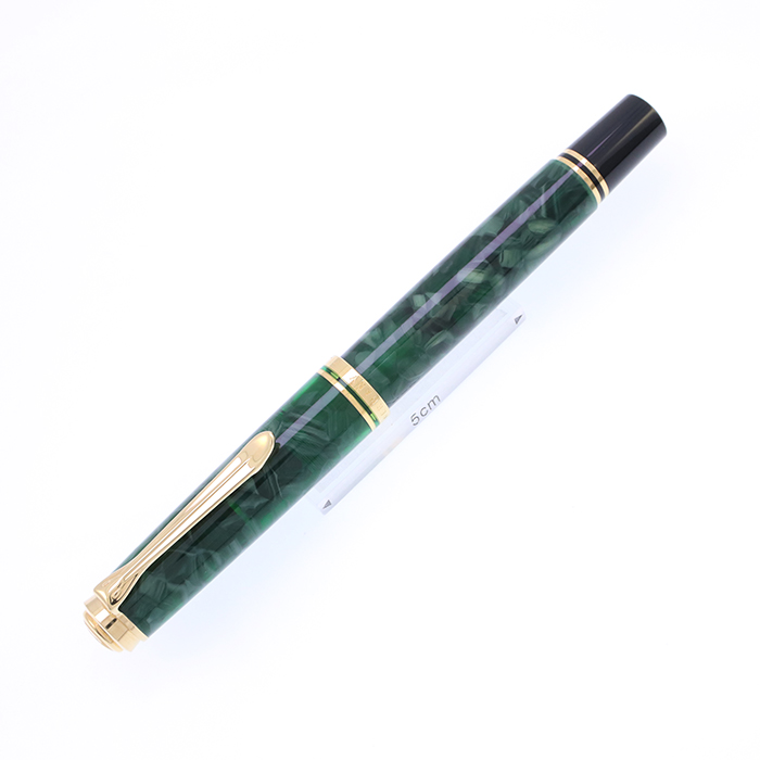 中古)Pelikan ペリカン 万年筆 スーベレーン M600 グリーン・オ