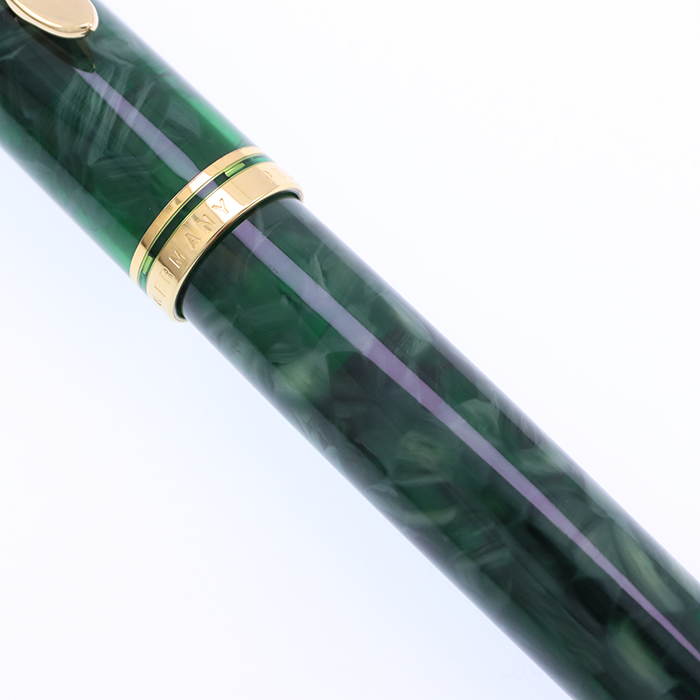 中古)Pelikan ペリカン 万年筆 スーベレーン M600 グリーン・オ