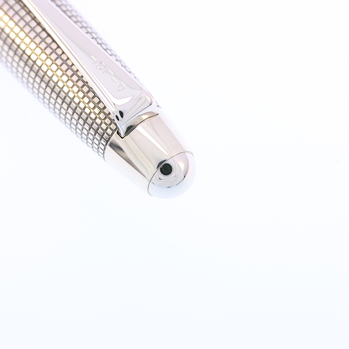 中古)PILOT パイロット 万年筆 シルバーン 格子 細字（商品ID