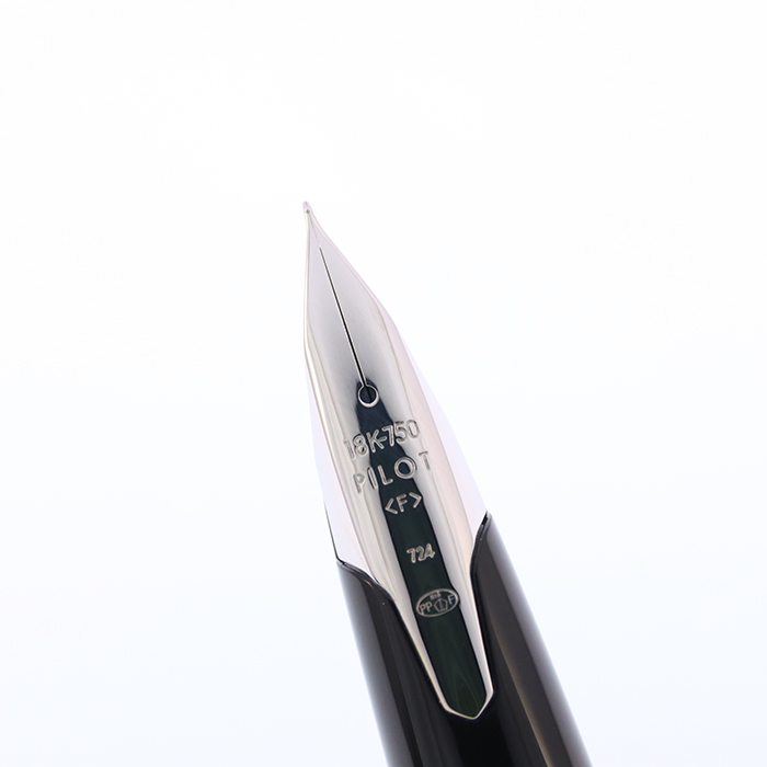中古)PILOT パイロット 万年筆 シルバーン 格子 細字（商品ID
