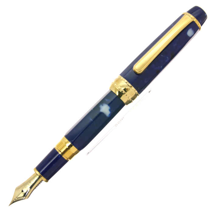 貴重【新品未使用】八角セルロイド ミッドナイトオーシャン 太字 万年筆 詳細ページ | 万年筆 ボールペンなど高級筆記具の販売・買取