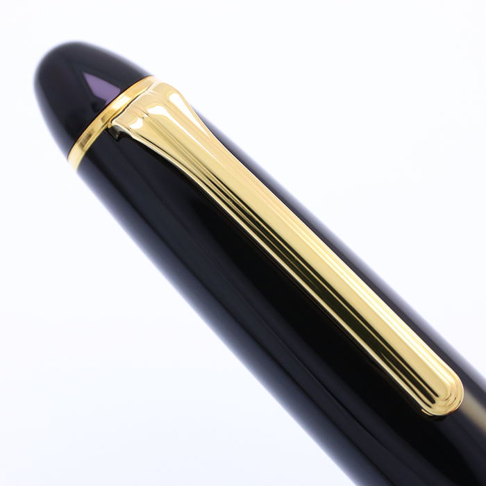 セーラー 万年筆 21金 ゴールド ブラック 筆記具 0830-S3779s 中古)SAILOR セーラー 万年筆 プロフィット21 金 ブラック 長刀