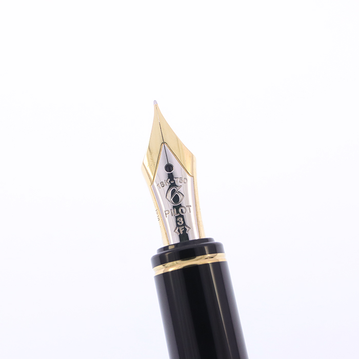 中古)PILOT パイロット 万年筆 グランセ スターリングシルバー