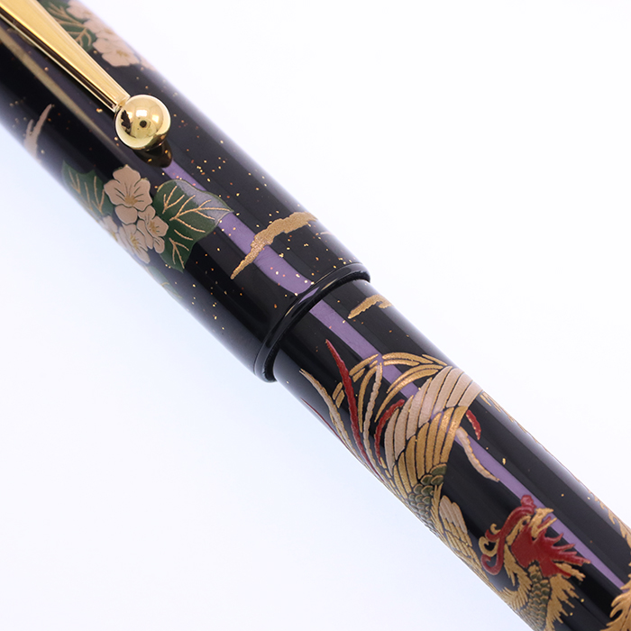 中古)PILOT パイロット 万年筆 天皇即位記念 研出高蒔絵 鳳凰 中字