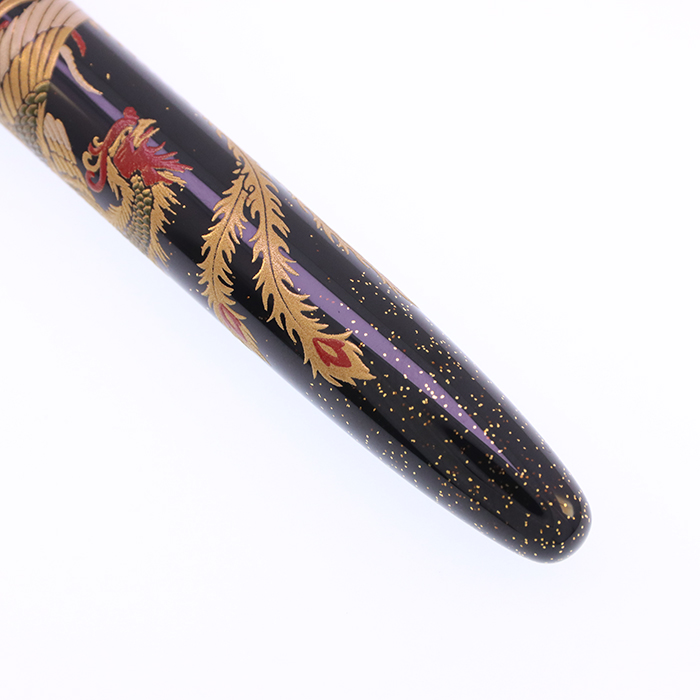 中古)PILOT パイロット 万年筆 天皇即位記念 研出高蒔絵 鳳凰 中字