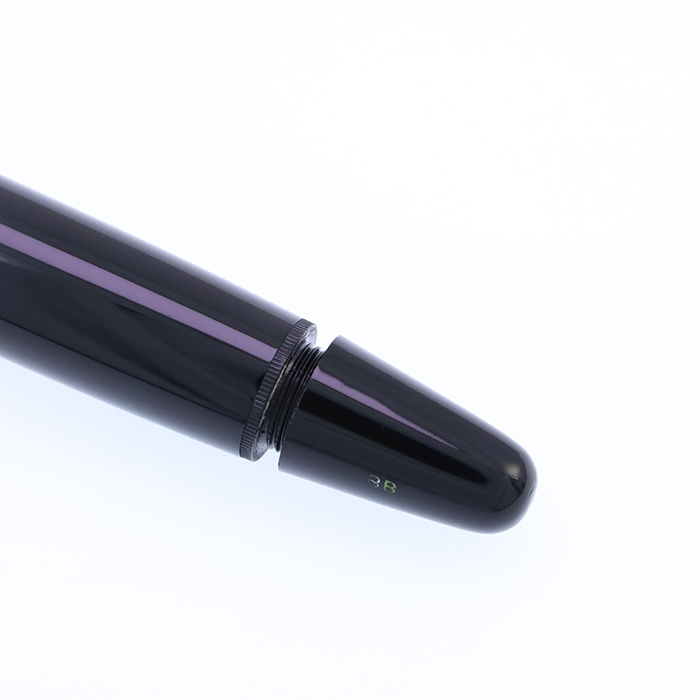 中古)MONTBLANC モンブラン 万年筆 #256 ブラック BB (フラット