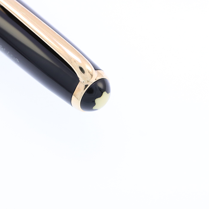 中古)MONTBLANC モンブラン 万年筆 #256 ブラック BB (フラット