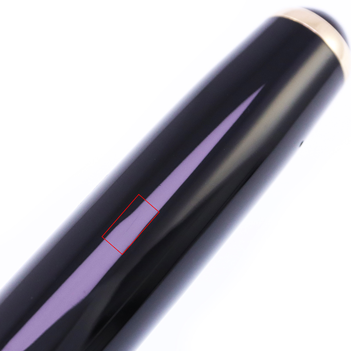 中古)MONTBLANC モンブラン 万年筆 #256 ブラック BB (フラット