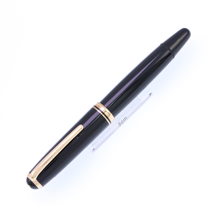 中古)MONTBLANC モンブラン 万年筆 #256 ブラック BB (フラット
