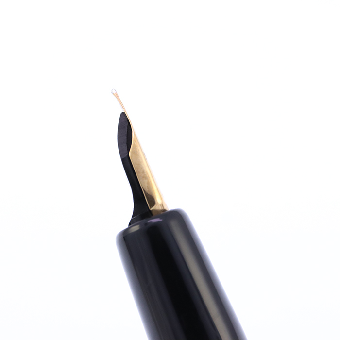中古)MONTBLANC モンブラン 万年筆 #256 ブラック BB (フラット