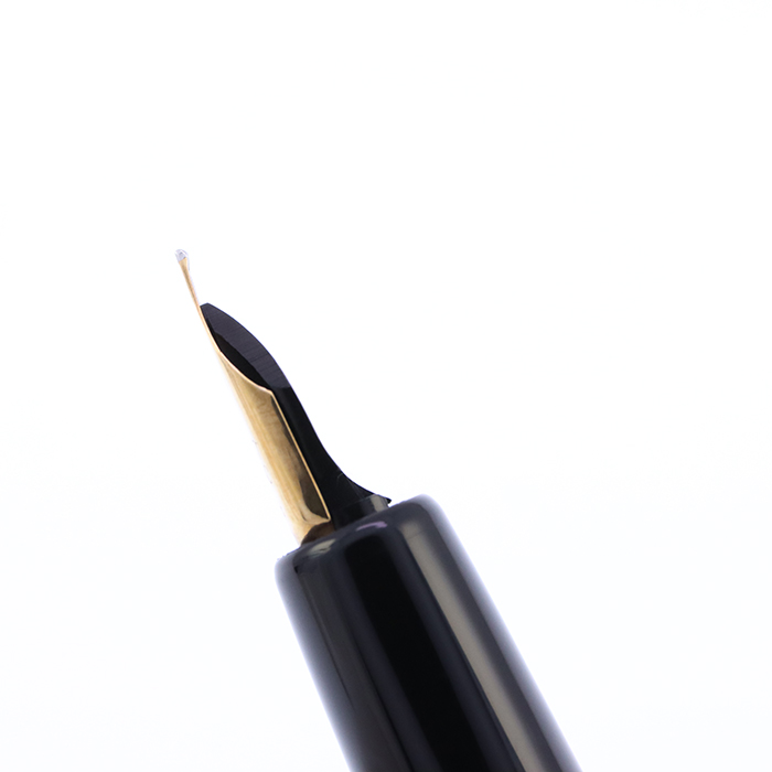 中古)MONTBLANC モンブラン 万年筆 #256 ブラック BB (フラット
