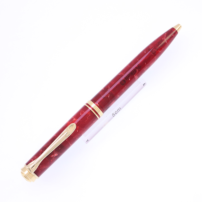 中古)Pelikan ペリカン ボールペン スーベレーン K600 ルビーレッド