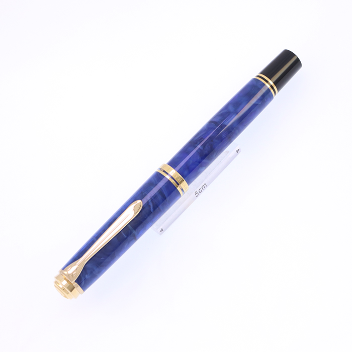 中古)Pelikan ペリカン 万年筆 スーベレーン M800 ブルー・オ・ブルー