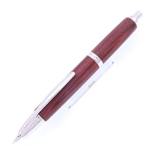 中古)PILOT パイロット 万年筆 キャップレス 木軸 ディープ