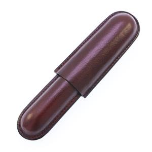 ペンケース チューブタイプ Φ18 1本用 こげ茶