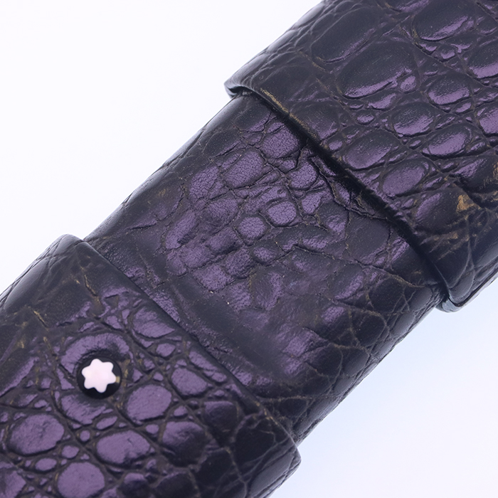中古)MONTBLANC モンブラン ペンケース フローレンス クロコダイル