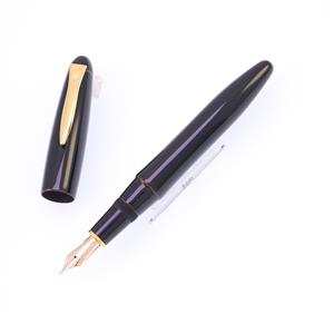 万年筆 出雲 溜塗り 枇杷溜 中字