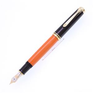 Pelikan ペリカン 万年筆 スーベレーン M800 バーントオレンジ EF メイン