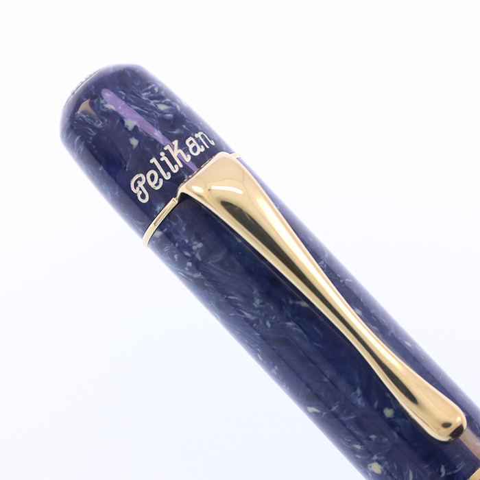 中古)Pelikan ペリカン 万年筆 リミテッドエディション 1935 ブルー M