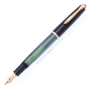 最高品質の 中古)Pelikan ペリカン M（商品ID 緑縞 #400NN 万年筆 その他