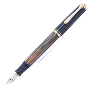 Pelikan ペリカン 万年筆 スーベレーン M400 茶縞 F メイン