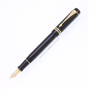 万年筆 デュオフォールド ブラックGT センテニアル XF
