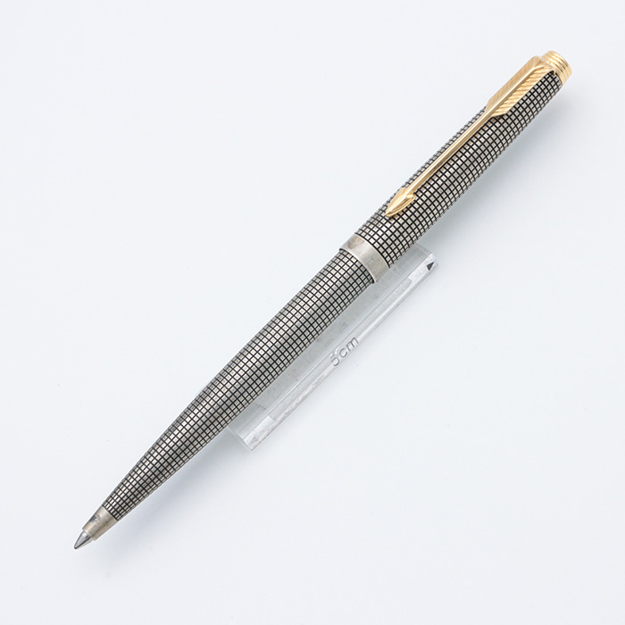 Parker 75 Sterling Ballpoint Pen (1970s) - Flat Tassie, Sterling