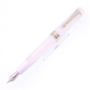 中古)DELTA デルタ 万年筆 ビンテージコレクション ホワイト F