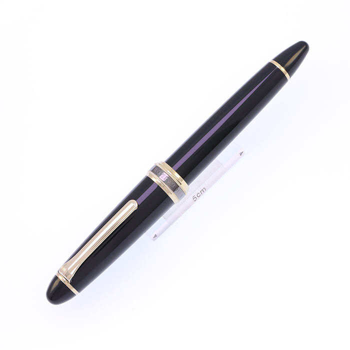 myd3 Sailor セーラー 万年筆 長刀ふでdeまんねん　14K 新品)SAILOR セーラー 万年筆 長刀研ぎ ふでDEまんねん ゴールドトリム