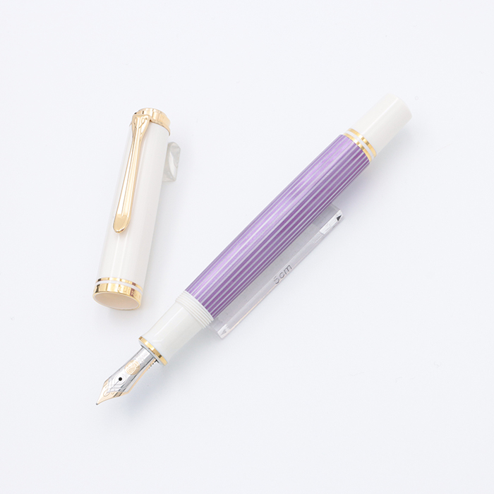 Pelikan ペリカン 万年筆 スーベレーン ホワイトトータスtopazインク
