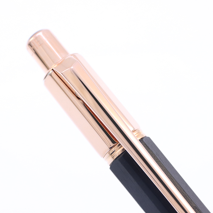 CARAN d'ACHE バリアス エボニー ローズゴールド バリアス エボニー ローズゴールドプレート 万年筆 ゴールドの