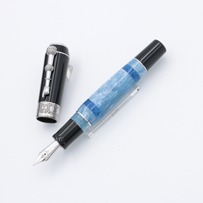 DELTA デルタ 万年筆 イタリアーナ ブルー F