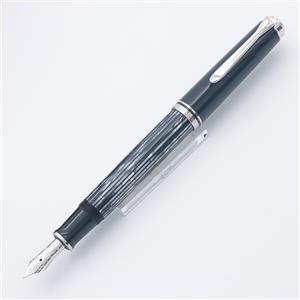 Pelikan ペリカン 万年筆 スペシャルエディション スーベレーン M605 トータスシェルブラック EF メイン